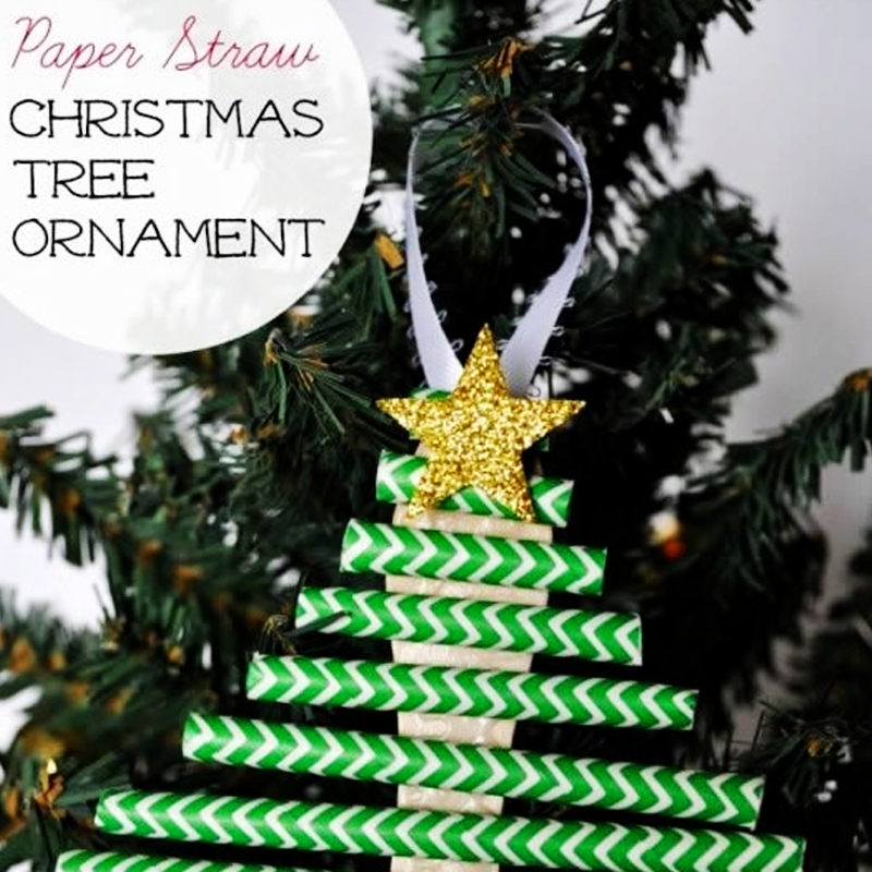 Hoe maak je een kerstboomverhaal met handgeschept papier